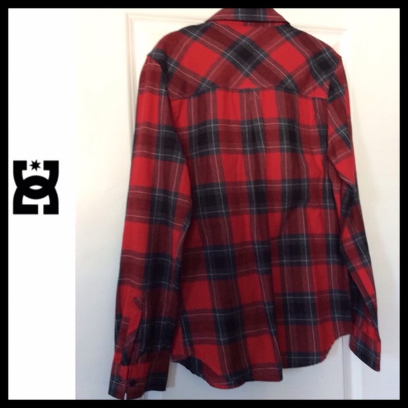 DC Plaid Flannel Shirt - Picture 2 of 5